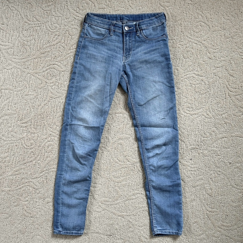Soft denim skinny jeans